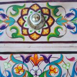 Vintage bohemian shelf