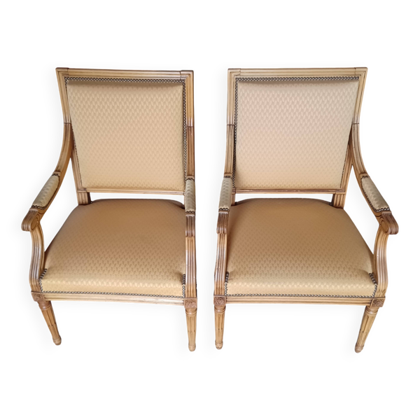Fauteuils style louis xv