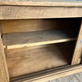 Low cabinet with sliding doors