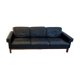 Midcentury leather and teak "Gotland" sofa, Ikea, Sweden, 1967