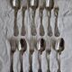 Christofle Alfenide silver cutlery, Coquille/Vendôme model, x6 or 12