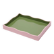 Pink and Green Lacquer Tray
