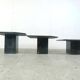 Vintage marble nesting tables or side tables, 1970s