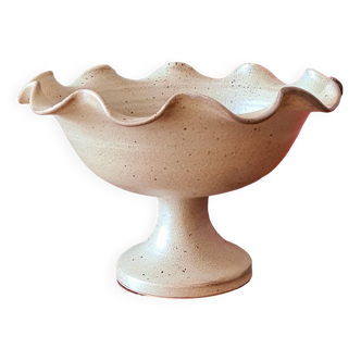 Coupe Vallauris en grès pyrité