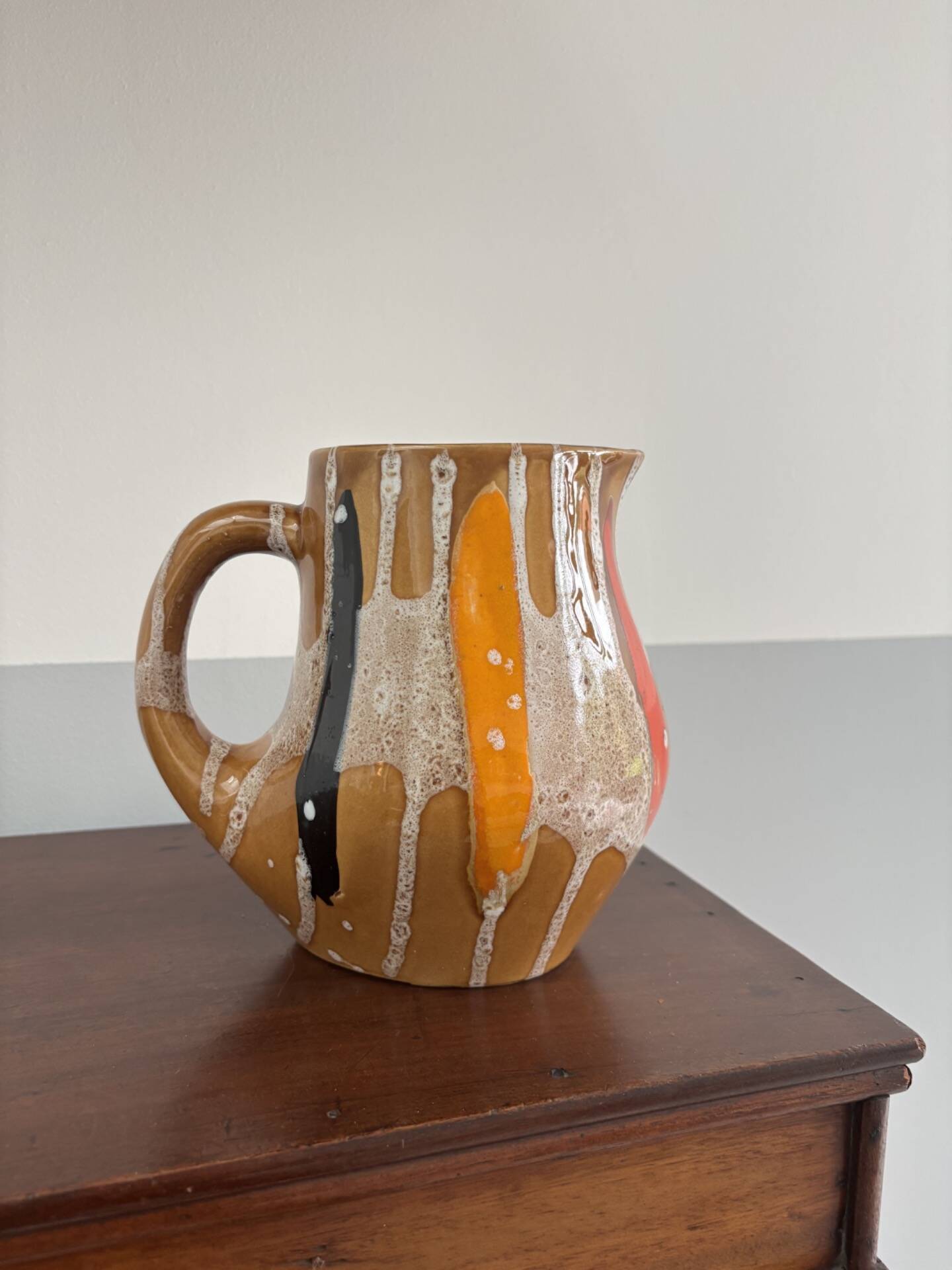 Ceramic pitcher Bresse