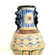 Asian enamelled ceramic vase