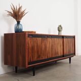Buffet en palissandre, design danois, années 1970, fabriqué par Skovby Møbelfabrik.