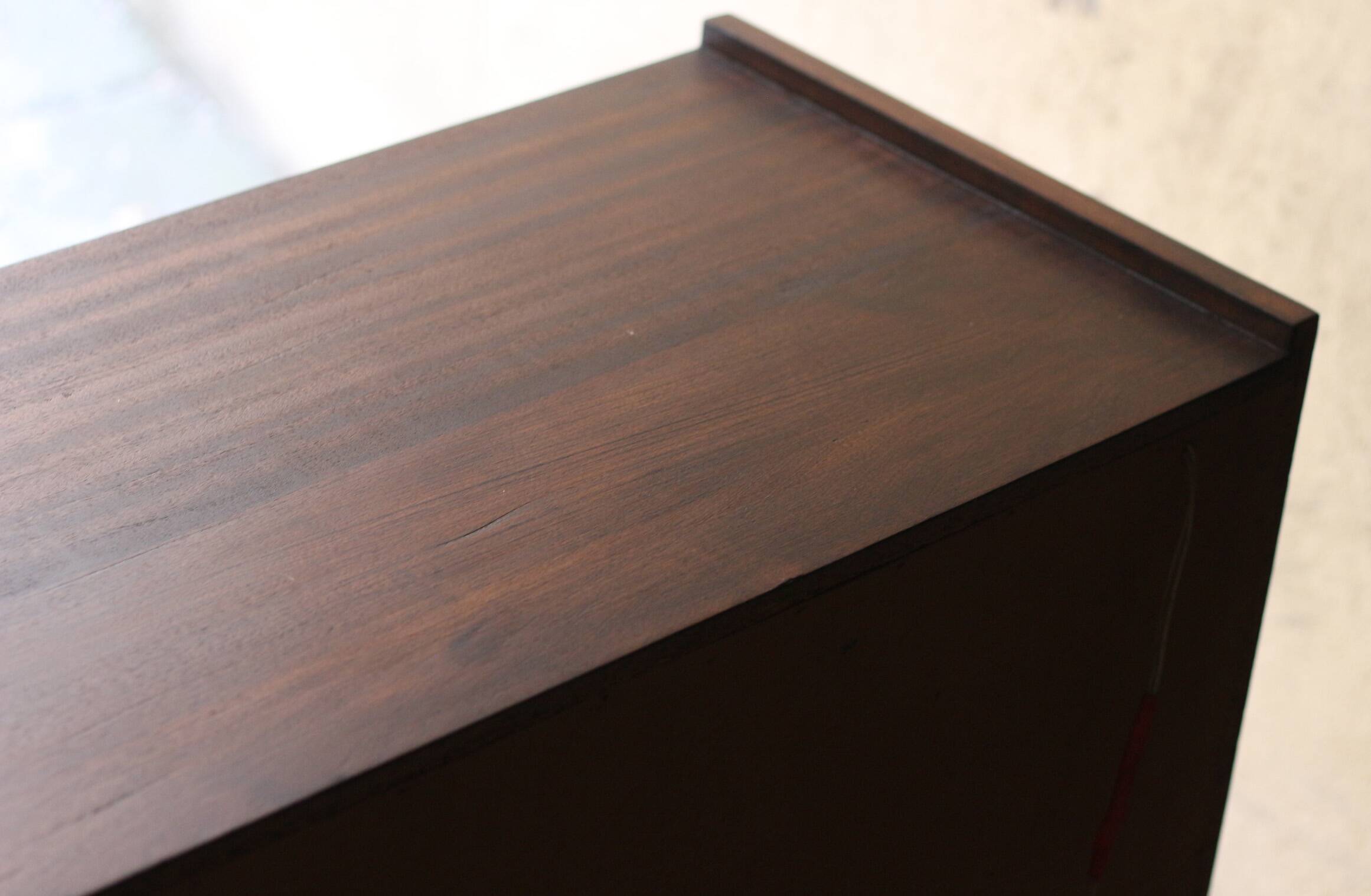 Very elegant small vintage Scandinavian sideboard.