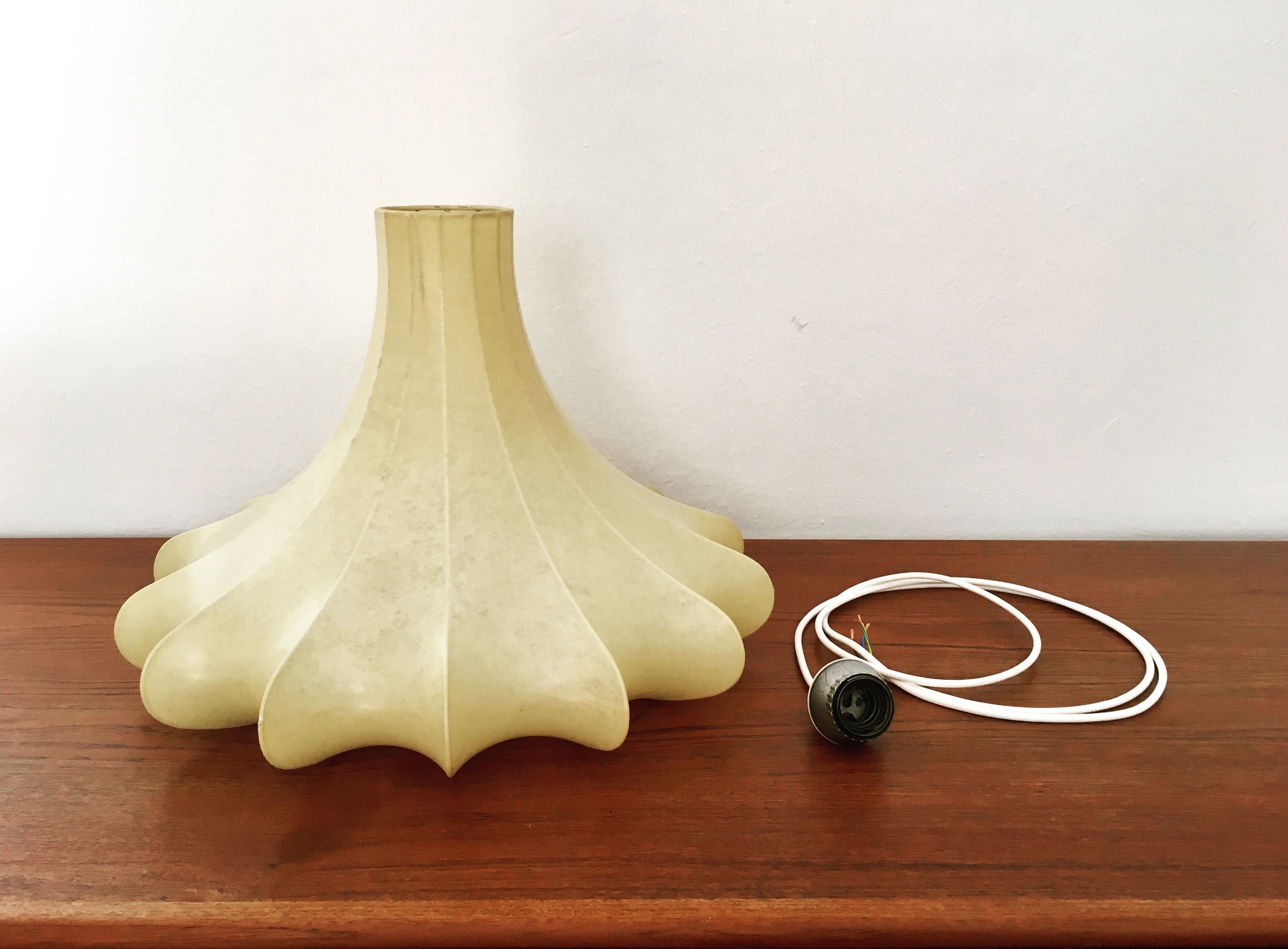 Cocoon hanging lamp from the 1950