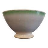 Old porcelain bowl "Moulin des loups" ceramics from Saint-Amand