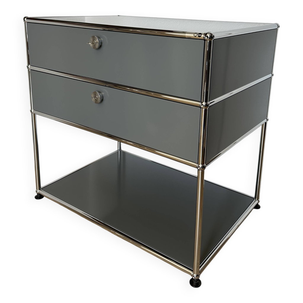 Commode USM Haller en Gris Moyen | Selency