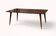 Table formica extensible année 60 effet palissandre scandinave