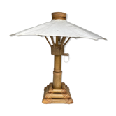 Vintage bamboo table lamp