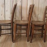 Série 5 chaises bistrot Luterma