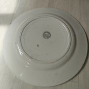 Ensemble de 2 assiettes en terre de fer Saint Amand