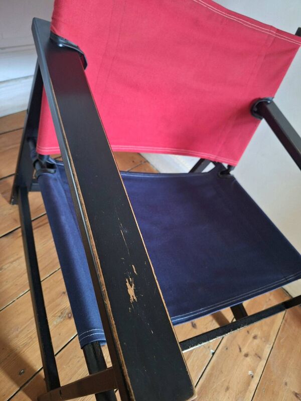 Chaise Safari vintage Hyllinge Møbler Danemark