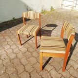 Vintage beech chairs - batch of 2
