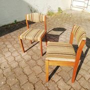 Vintage beech chairs - batch of 2