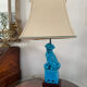 Lampe vintage céramique Hollywood Regency