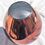 DESIGN VASE in copper gold glass color