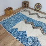 Handmade wool Berber rug 312 X 193 CM