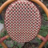 Paire d’anciennes chaises de bistrot terrasse