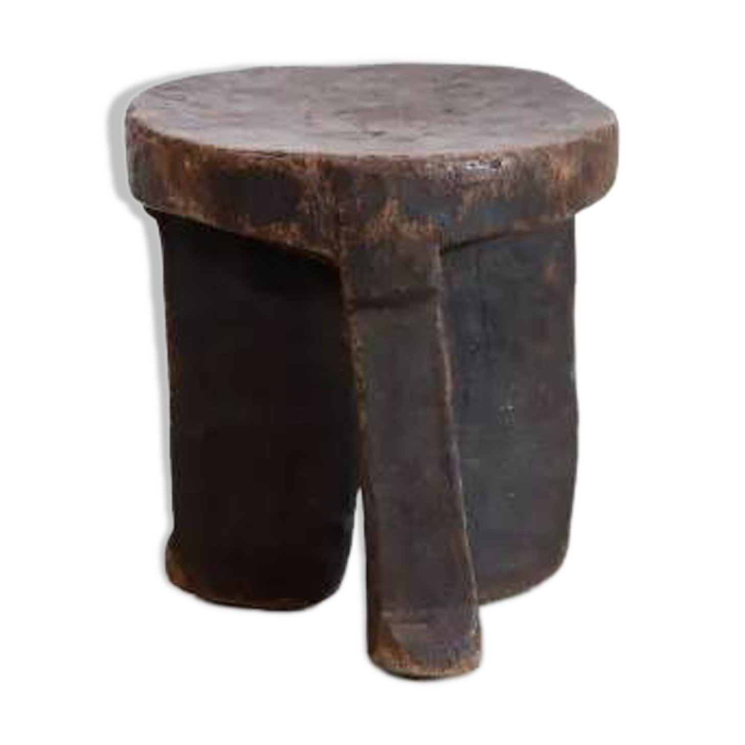 Antique African tribal stool from Tanzania