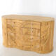 Commode « feuilles » en rotin