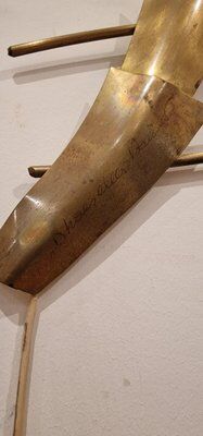 Palm wall lamp by Daniel Dhaeseleer, 1970