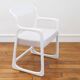 Fauteuil Baumann Traineau -Restauré - Tissu, mousse & sangles : neuf