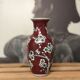 Red inspiration vase Asian