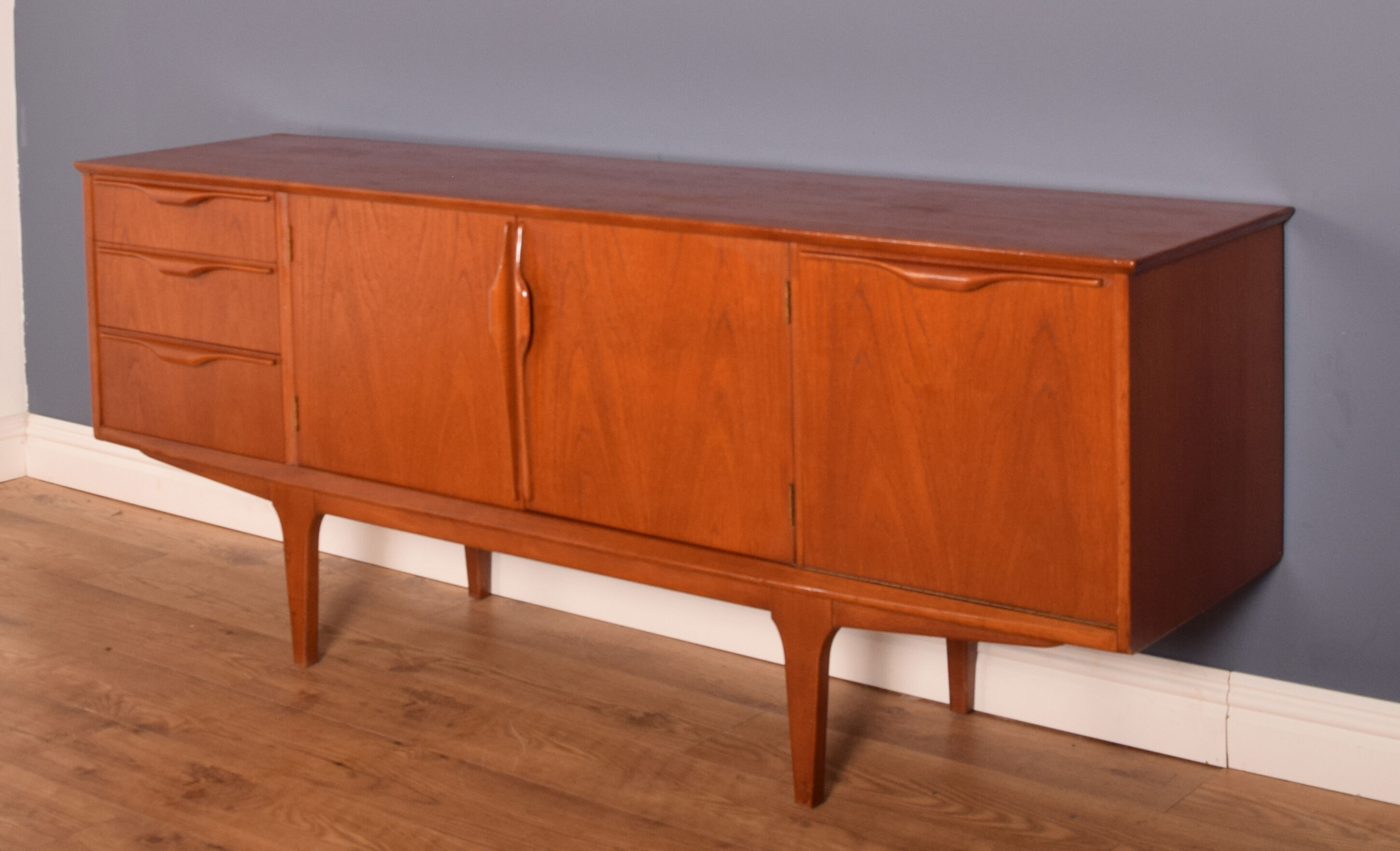 Restored Teak 1960s Retro Long Jentique Sideboard