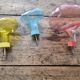 Lot de 3 patère Bubble, La petite Friture