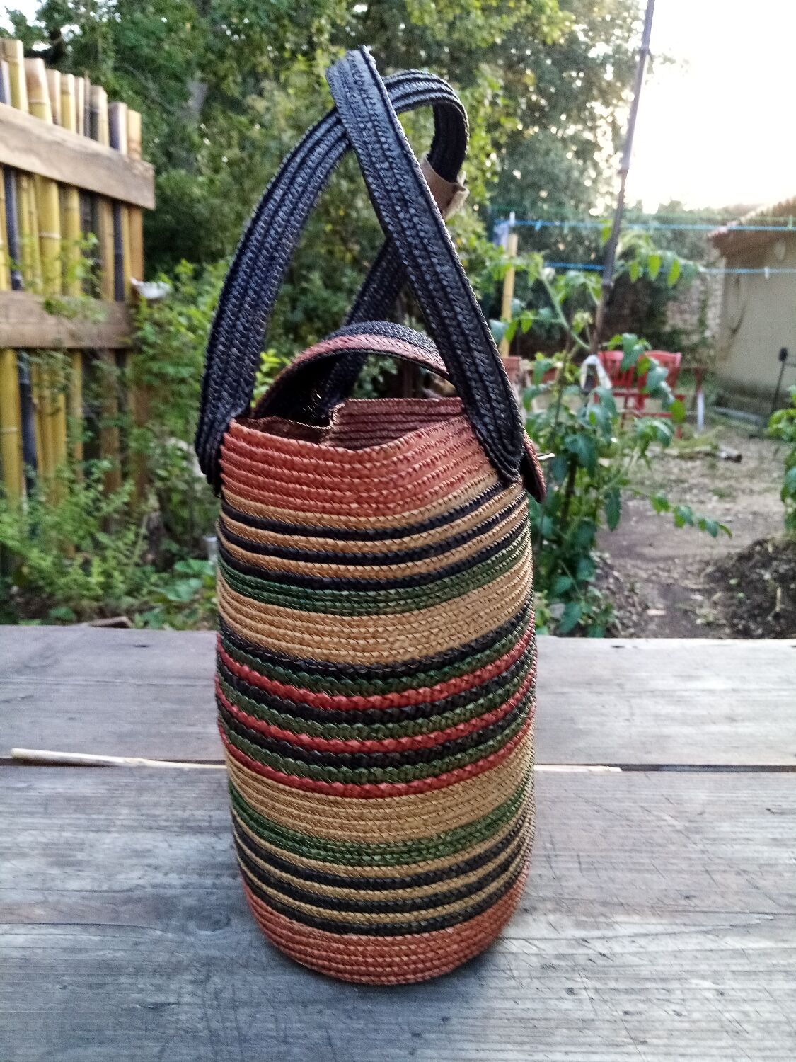 Beach basket 60s