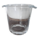 Chiseled Crystal Ice Bucket