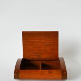 Beech wood box, art deco, 1930