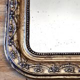 Antique gilded Louis-Philippe mirror – “Adélaïde”