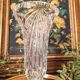 Cut crystal vase