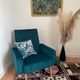 Duo of armchair back-of-year 50/60, restored