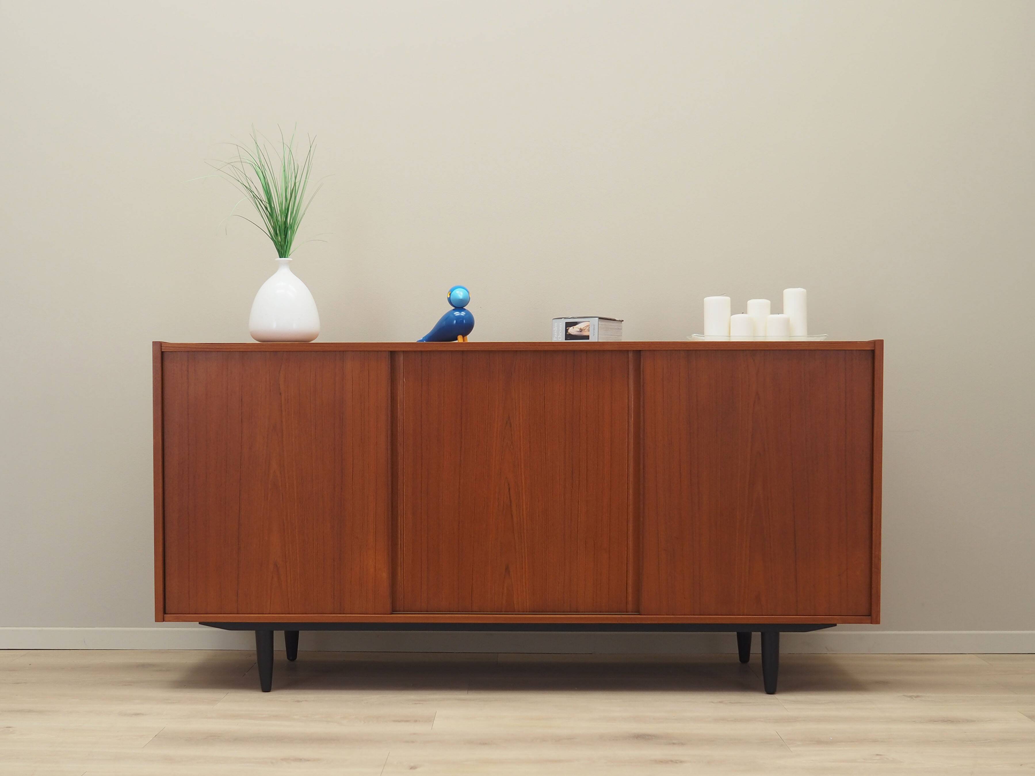Teak sideboard, Danish design, 1970s, production: Denmark