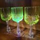 Lot de 3 verres en ouraline