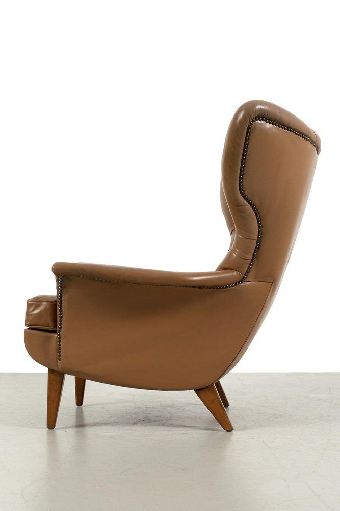 Fauteuil à oreilles vintage