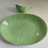 Dish and sauceboat Mistral Salins France