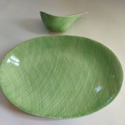 Dish and sauce boat Mistral Salins France