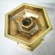 Nagel golden candle holder
