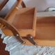 Small wooden sewing box worker