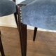 Set of four Italian Mid-Century Modern High Back dining chairs by Aldo Tura