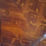 Marquetry chest of drawers