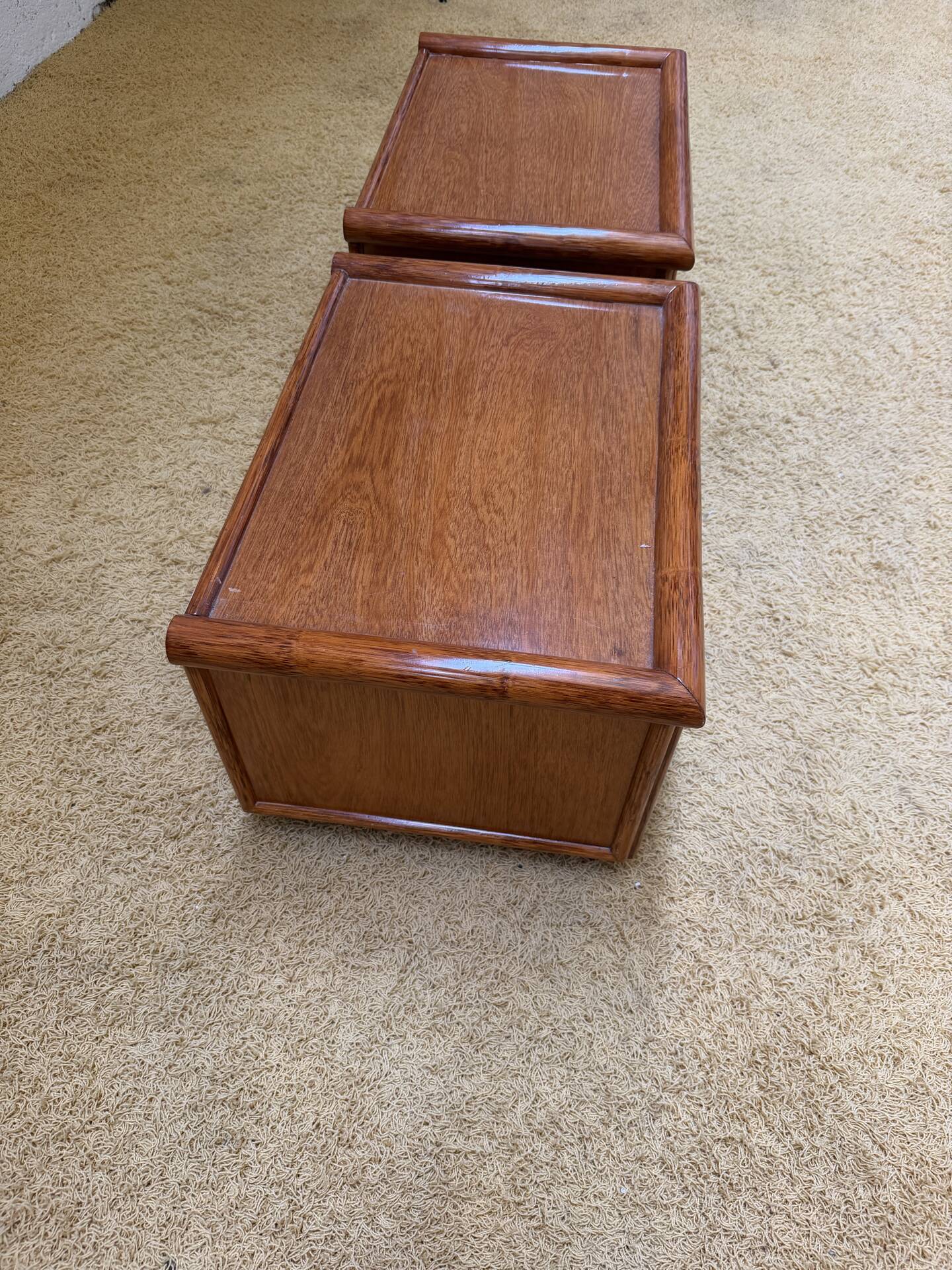 Bamboo commode Maugrion for Roche Bobois