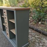 Meuble de métier pin massif